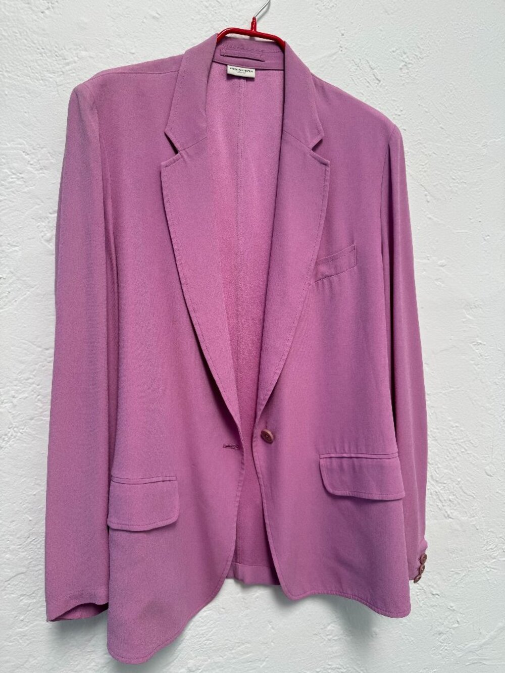 Dries Van Noten Orchid Blazer — Pink/Purple — Like New